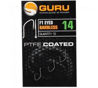 Hook Guru F1 Eyed à oeillet Noir Taille 22