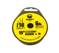 Hook Guru QM1 Speed Stop Ready Rigs 15" Gris Taille 16