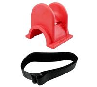 Hook Keeper 6Pcs TPE Portable Fishing Rod Holder - U-Shaped/A-Type Frame Bracket for Boat/Marine for Fishing Rod(U - Red)