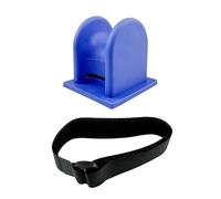 Hook Keeper 6Pcs TPE Portable Fishing Rod Holder - U-Shaped/A-Type Frame Bracket for Boat/Marine for Fishing Rod(A - Blue)