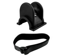 Hook Keeper 6Pcs TPE Portable Fishing Rod Holder - U-Shaped/A-Type Frame Bracket for Boat/Marine for Fishing Rod(U - Black)