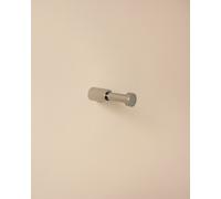 Hook Light Grey Installation with Screws Measures 20 x 6.5 x 2 cm Cosmic Grey One Size