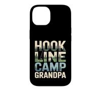 Hook Line Camp Grandpa Fishing Camping Case for iPhone 14