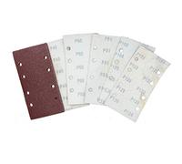 Hook/Loop 1/3 Sheet Sanding Sander Sandpaper Pads 10 Pack Mixed Grit 40 240