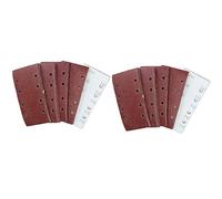 Hook + Loop 1/3 Sheet Sanding Sander Sandpaper Pads 40 Grit Coarse 100 Pack