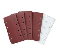 Hook/Loop 1/3 Sheet Sanding Sander Sandpaper Pads 50 Pack 80 Grit