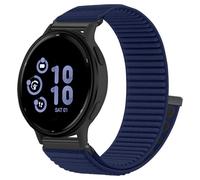 Hook Loop 18mm Watch Band Compatible with Garmin Vivoactive 4S/Vivoactive 3S/Venu 4 41mm/Venu 3S/2S Band, Soft Nylon Breathable Sport Smartwatch Bands for Garmin Forerunner 255S/265S Strap Women Men