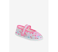 Hook-&-Loop Ballerina Slippers for Children rose