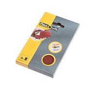 Flexovit 63642526348 Hook & Loop Sanding Block Refill Kit Medium 80g 6