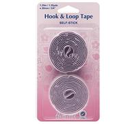Hook & Loop Tape: White Value Pk - 1.25m x 20mm