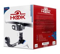 HOOK new detachable vertical towbar compatible with X3 F25 11.2010-2017 with 7-pin universal electrics