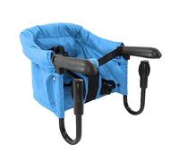 Hook On Chair, Clip On High Chair, Fold Flat Storage Portable Baby Feeding Seat, High Load Design, Attach to Fast Table Chair Removable Seat for Home and Travel (Blue)