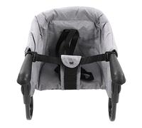 Hook On Chair Easy Mounting Foldable Strong Load Bearing High Safety Clip On High Chair for 0.8 to 3.3in Table Blue (Gray)