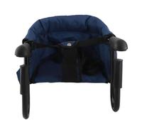 Hook On Chair Easy Mounting Foldable Strong Load Bearing High Safety Clip On High Chair for 0.8 to 3.3in Table Blue (Blue)