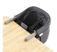 Hook On Chair,Portable High Chair with Storage Bag - Hook On, Clip On, and Fast Table Chair with Removable Seat for Home and Travel(Gray)
