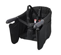 Hook on High Chair for Baby, Lightweight Clip on Feeding Seat with Safety Straps, Nylon, Polyester Material, Folding High Chair Dining Table, Booster for Home, Restaurant and Outdoor Use, 45x3x30cm