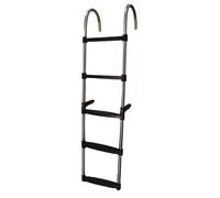 Nuova Rade Stainless Steel Hook Over Boarding Ladder with Key Hole Plate
