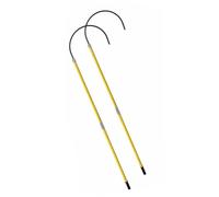 Hook Portable Emergency Pole 2 Pack - High Voltage Life-Saving Tools (10/45/110/220 KV) for Electricians - Anti-Electrocution Body Retrieval Hooks