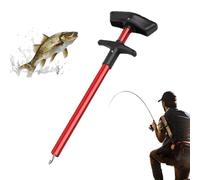 Hook Removal Tool, T-Shape Pulling Tool, Portable Fishing Hook Remover for Outdoor Freshwater Fishing in Rivers Lakes and Ponds Night to Morning Road Trips