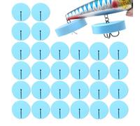 Hook Safety Covers for Fishing - Reusable Caps for Hooks | Easy Slip On Design, Keeps Hooks Organized, Safe, Ready for Tackle Boxes, Rods, or Travel Portable Lightweight