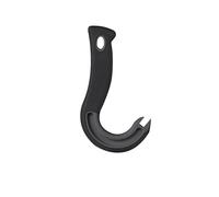 Hook-shaped can opener for all cans practical kitchen aid effortless opening robust tool for everyday use allows easy preparation of delicious (A, one size)