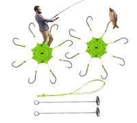 Hook | Strong Octopus Hooks | Heavy Duty and Portable Fishing Accessories for Kayak, Lake, Boat, River, Pond and Beginners