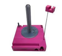 Hook Wire Holder - Detachable Spool Box Kit, Non-Slip Pads and Phone Holder 18 x 18 x 21 cm | Hook Case 2026 for Women Girls Beginners Home Crafts, Pro, hot pink, Se référer au descriptif, Refer to