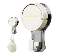 HOOK WITH - 4" Heavy Duty Wall Hanger, Tpu ABS Construction Pet Hanger, Damage-Free Hold | Strong Removable Shower Hook for Bathroom, Kitchen, Tile, Organization