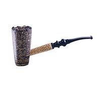 Hookah Maiz Free Hand Freehand Polished Missouri Meerschaum Corn Cob Pipe 6226