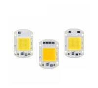HOOKCPCLLG 10pcs 110V 220V LED Chip 10W 20W 30W 50W COB Chip No Need Driver LED Lamp Beads Fit For Flood Light Spotlight Lampada DIY Lighting(20W,110V_COOL WHITE)