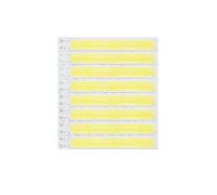 HOOKCPCLLG 8pcs 1W 3W 5W 300mA COB LED Light Chip 3V 9V 12V 15V 17V For FlashLight Wall Lamps Lights LED Tube DIY(5W 3000K 15-17V)