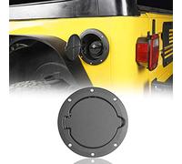 Hooke Road Fuel Gas Tank Cap Cover for Jeep Wrangler TJ 1997-2006