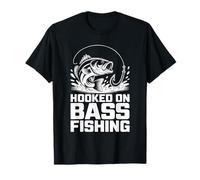 Hooked On Bass Fishing Sunset Passion T-Shirt