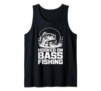 Hooked On Bass Fishing Sunset Passion Tank Top