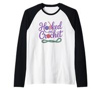 Hooked on Crochet Raglan Baseball Tee