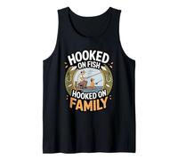 Hooked On Fish Hooked On Family - Fisherman Tank Top
