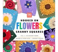 Hooked on Flowers: 10 Fun Granny Square Patterns with Photo’s & Diagrams