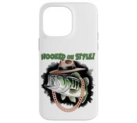Hooked On Style Fashion Fishing Fisherman - Hip Bass Angler Case for iPhone 14 Pro Max