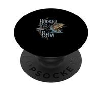 Hooked On The Bow Carp Fishing Archer PopSockets Adhesive PopGrip