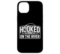 Hooked On The River Fly Fishing Trout Angler Case for iPhone 14 Plus