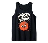 Hooked on Yarn Crochet Hook Lovers Tank Top