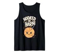 Hooked on Yarn Crochet Hook Lovers Tank Top