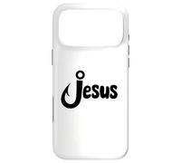 Hooked To Jesus Funny Christian Fishing I Love Jesus Christ Case for iPhone 17 Pro Max