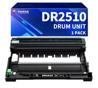 Hookink DR2510 Drum Unit Compatible with Brother DR-2510 Drum for DCP-L2620DW HL-L2400DWE HL-L2865DW MFC-L2800DW MFC-L2827DW MFC-L2835DW MFC-L2860DW MFC-L2860DWE MFC-L2960DW MFC-L2980DW(1Pack)