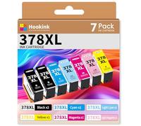 Hookink Ink Cartridges Compatible for Epson 378XL Ink Cartridges