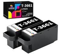 Hookink T3661 Maintenance Box Compatible with Epson T3661 C13T366100 E-3661 Maintenance Box Work with XP-6105 XP-8700 XP-8500 XP-15000 XP-970 XP-6100 XP-8600 XP-6000 XP-6005 XP-8605 (2-Pack)