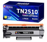 Hookink TN 2510 Toner Cartridge Compatible with Brother TN2510 Toner | for HL-L2400DW HL-L2400DWE HL-L2445DW DCP-L2627DWXL DCP-L2620DW MFC-L2860DWE MFC-L2800DW MFC-L2835DW MFC-L2827DWXL