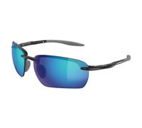 Maui Jim MJ0336S 013 Unisex Sunglasses Bio-injected Black Blue Geometric
