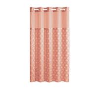 Hookless Prism Shower Curtain with Peva Liner, 71 X 74, Coral