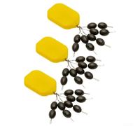 Hooklink Sinker Clinga For Hair Rig End Tackle Weights, TPE Tungsten Rubber Designed To Secure Hooklink And Support Putty Placement For Carp Fishing Rigs(6mm)